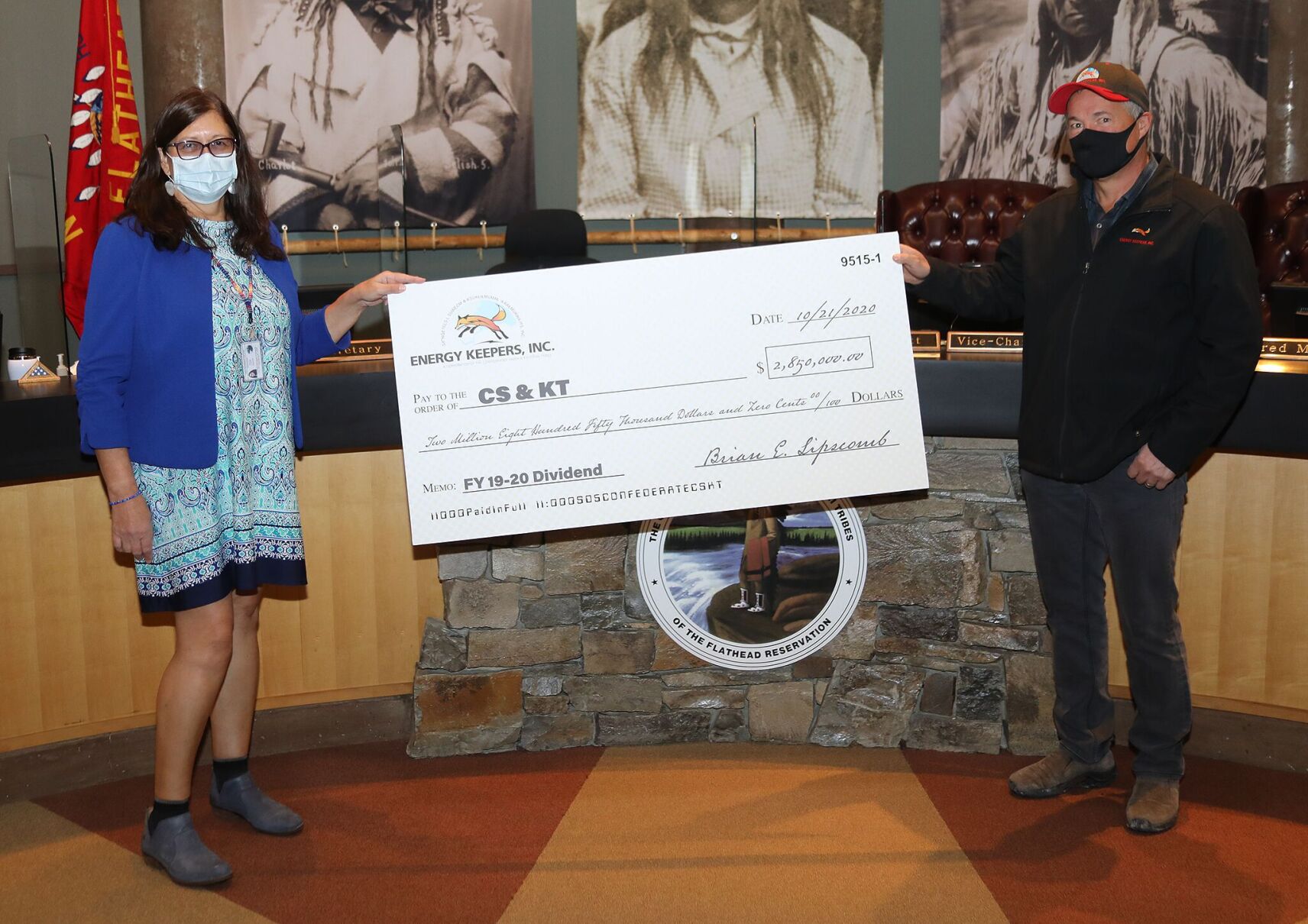 EKI’s dividend check